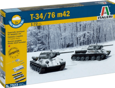 Model Kit Italeri: T-34/76 m421