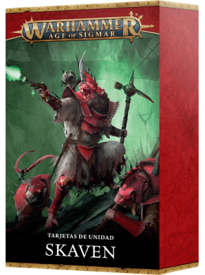 WH AOS Tarjetas de Unidad: Skaven