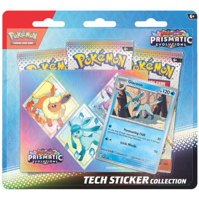 Tech Sticker Collection Pokémon TCG: Prismatic Evolutions (Glaceon)1
