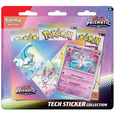 Tech Sticker Collection Pokémon TCG: Prismatic Evolutions (Sylveon)1