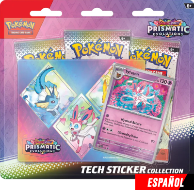 Tech Sticker Collection Pokémon TCG: Evoluciones Prismáticas (Sylveon)