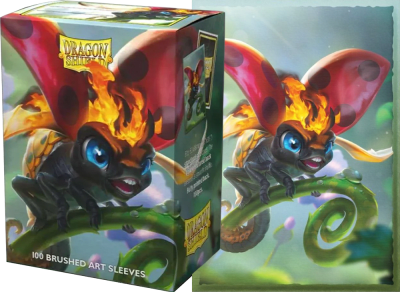 Protectores Dragon Shield Standard Brushed Art: The Burnbug