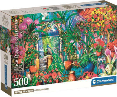Puzzle Clementoni High Quality Collection 500 Piezas (The Greenhouse Caretakers)1