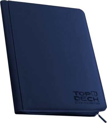 Carpeta Top Deck Premium Binder 9 Bolsillos (Azul)