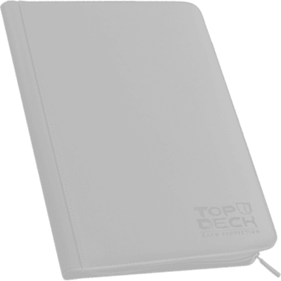 Carpeta Top Deck Premium Binder 4 Bolsillos (Blanca)1