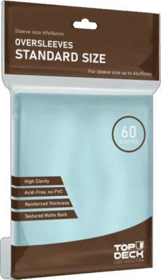 Protectores Top Deck Standard Oversleeves