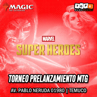 Prerelease Marvel Super Heroes Temuco - 19 de Junio de 20261