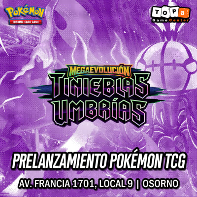 Prelanzamiento Pokemon TCG: Tinieblas Umbrías Osorno 05 de Julio1