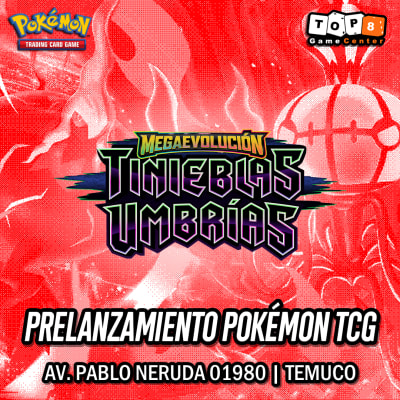 Prelanzamiento Pokemon TCG: Tinieblas Umbrías Temuco 04 de Julio1