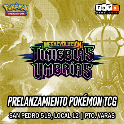 Prelanzamiento Pokemon TCG: Tinieblas Umbrías Puerto Varas 04 de Julio1