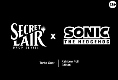 Secret Lair MTG: Sonic (Turbo Gear) (FOIL)