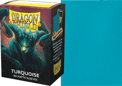 Protectores Dragon Shield Standard Matte: Turquoise