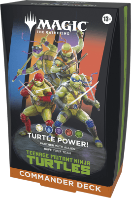 Commander Deck MTG: TMNT (Turtle Power!)1
