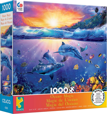 Puzzle CEACO Ocean Magic 1000 Piezas: Twilight In Paradise