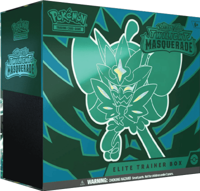 Elite Trainer Box Pokémon TCG: Twilight Masquerade inglés