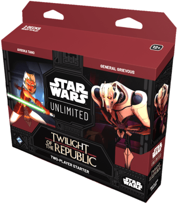 Two Player Starter Star Wars Unlimited: Twilight of the Republic1