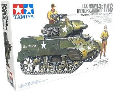 Model Kit Tamiya: M8 U.S.Howitzer Motor Carriage1