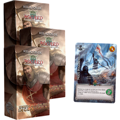 PREVENTA Pack 3 Relatos de Asgard MyL: Unificacion de Inglaterra