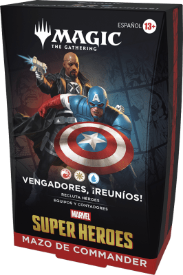 Baraja Commander MTG: Marvel Super Heroes - Avengers Asemble - Español1