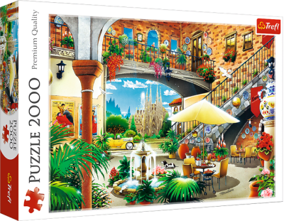 Puzzle Trefl 2000 Piezas (Vista of Barcelona)1