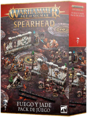 WH AOS Spearhead: Fuego y Jade Pack de Juego1