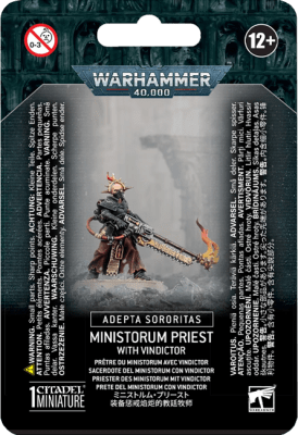 WH 40K Adepta Sororitas: Ministorum Priest with Vindictor1