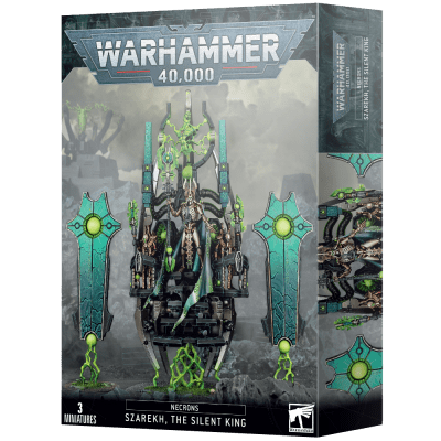 WH 40k Necrons: Szarekh, The Silent King