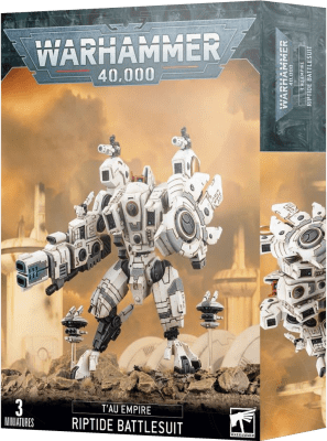 WH 40K T'au Empire: Riptide Battlesuit1