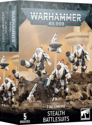 WH 40K T'au Empire: Stealth Battlesuits