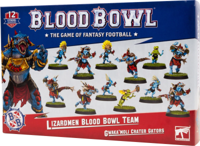 WH Blood Bowl: Lizardmen Team1