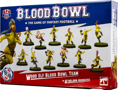 WH Blood Bowl: Wood Elf Team