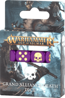 WH AOS Dice Set: Grand Alliance Death
