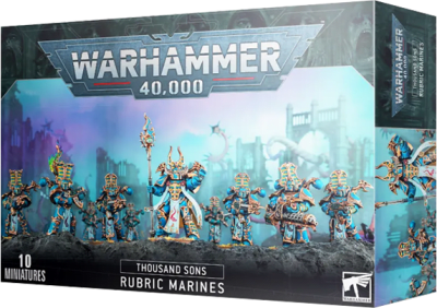 WH 40k Thousand Sons: Rubric Marines1