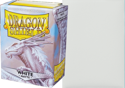 Protectores Dragon Shield Standard Matte: White