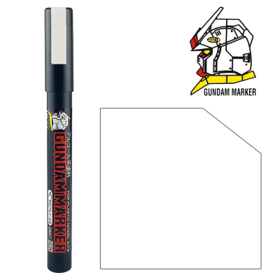 Marcador Gundam Marker GM11 White (Alcohol-Based)1