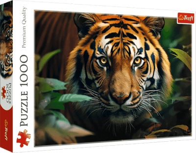 Puzzle Trefl 1000 Piezas (Wild Tiger)1
