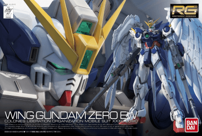 Model Kit bandai Hobby RG: Wing Gundam Zero Ew1