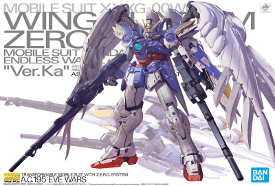 Model Kit Bandai Hobby MG: Wing Gundam Zero EW Ver. Ka