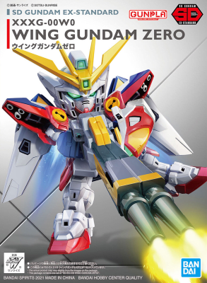 Model Kit Bandai Hobby SD: EX-Standard Wing Gundam Zero1