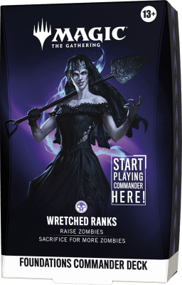 PREVENTA Commander Deck MTG: Fundations - Wretched Ranks1