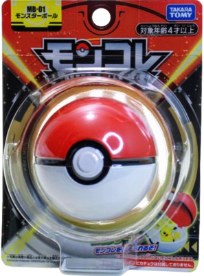 Figura Moncolle Takara Tomy: Pokeball1