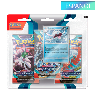 Blister Pokémon TCG: Brecha Paradójica Español (Cetitan)