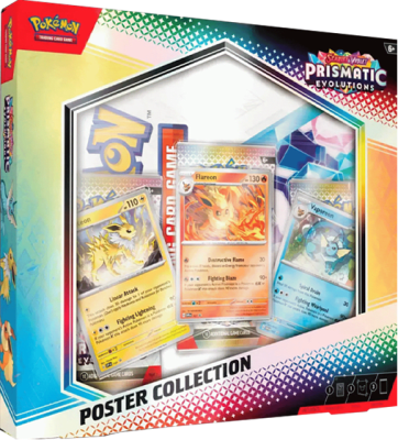 Poster Collection Pokémon TCG: Prismatic Evolutions1