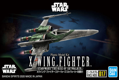 Model Kit Bandai Hobby: VEHICLE MODEL 017 X-WING FIGHTER (STAR WARS:THE RISE OF SKYWALKER)