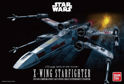 Model Kit Bandai Hobby Star Wars: X-Wing Starfighter1