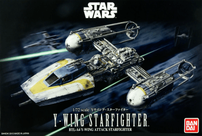 Model Kit Bandai Hobby Star Wars: Y-Wing Starfighter1