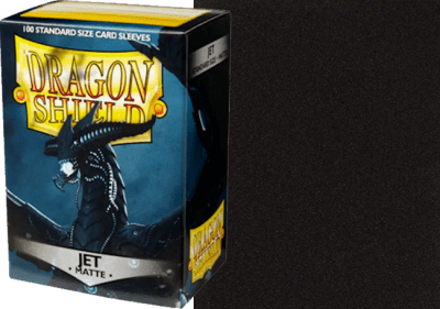 Protectores Dragon Shield Standard Matte: Jet1