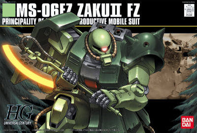 Model Kit Bandai Hobby HGUC: Zaku II Kai1