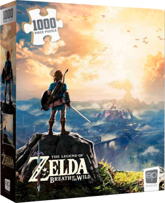 Puzzle USAopoly 1000 Piezas: The Legend Of Zelda Breath Of The Wild