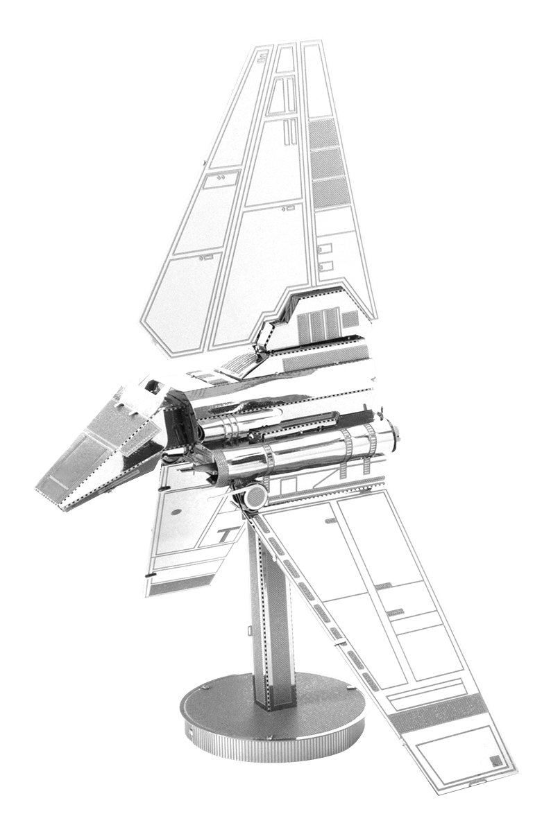 Puzzle 3D Metal Earth: Imperial Shuttle2